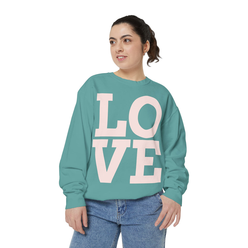 LOVE Pullover Sweatshirt — "Taken by One, Admired by Many" Romantic Crewneck