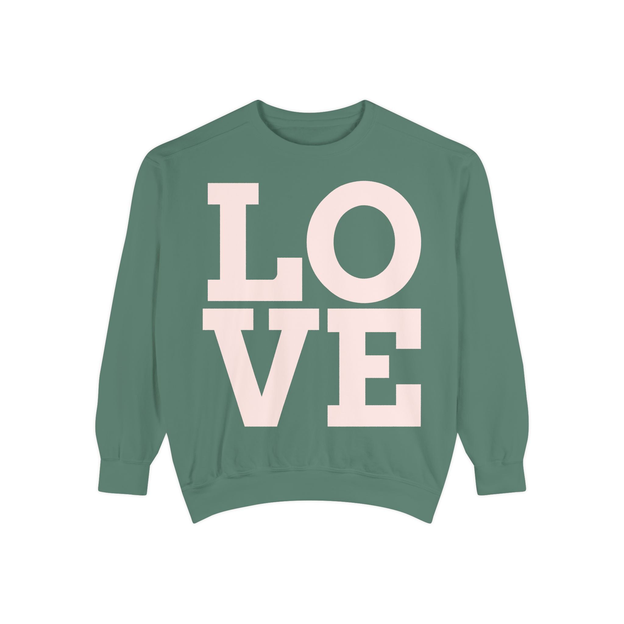 LOVE Pullover Sweatshirt — "Taken by One, Admired by Many" Romantic Crewneck