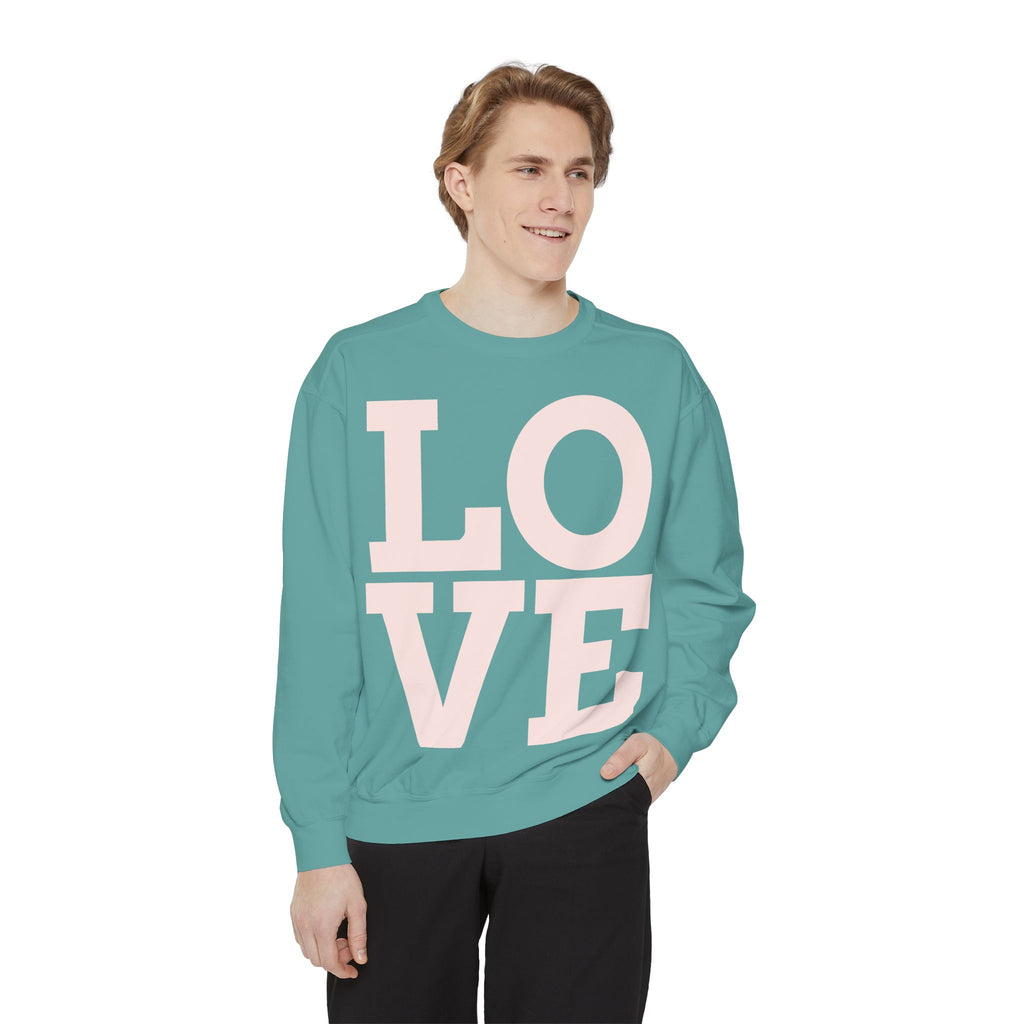 LOVE Pullover Sweatshirt — "Taken by One, Admired by Many" Romantic Crewneck