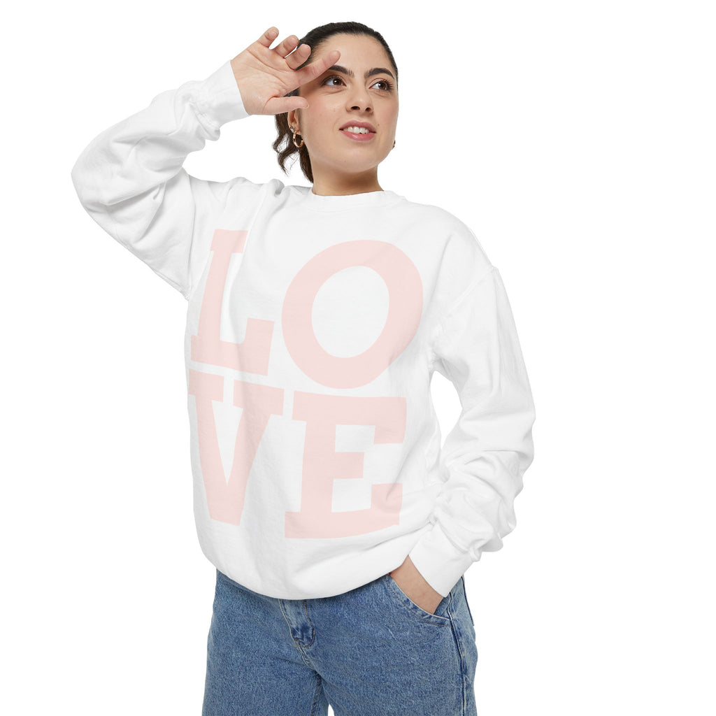LOVE Pullover Sweatshirt — "Taken by One, Admired by Many" Romantic Crewneck