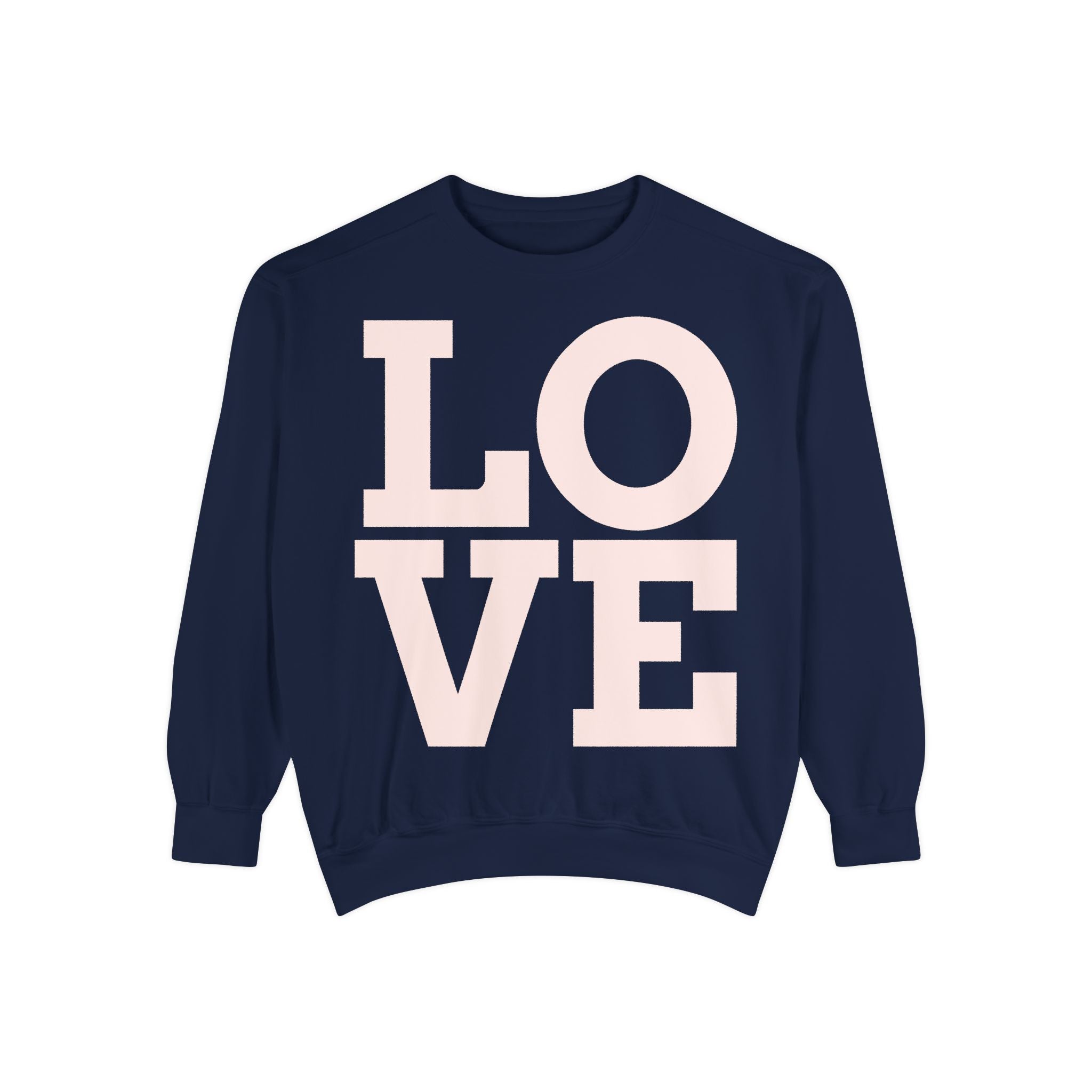LOVE Pullover Sweatshirt — "Taken by One, Admired by Many" Romantic Crewneck