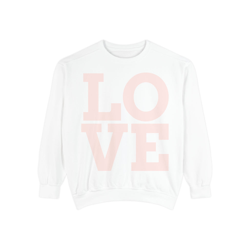LOVE Pullover Sweatshirt — "Taken by One, Admired by Many" Romantic Crewneck
