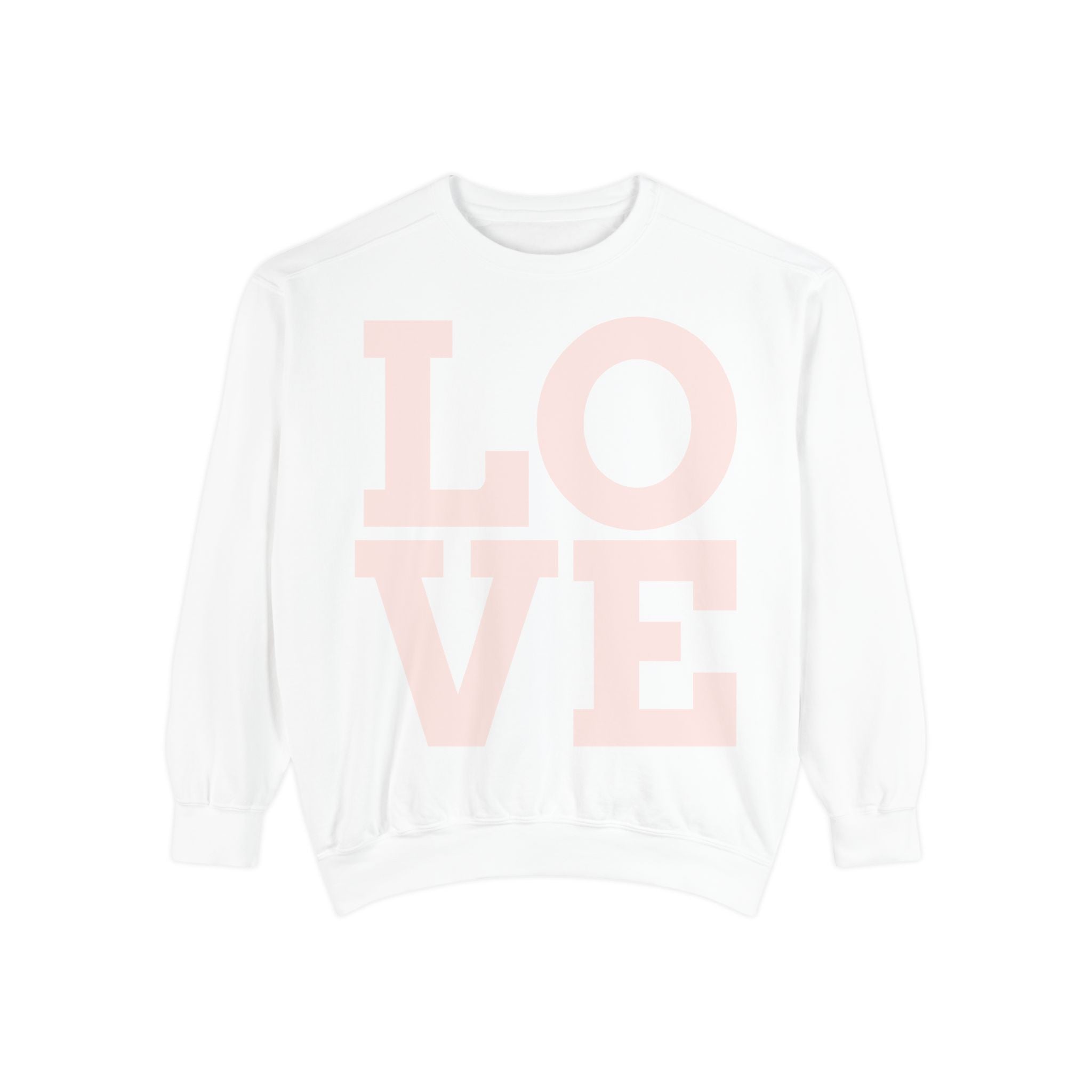 LOVE Pullover Sweatshirt — "Taken by One, Admired by Many" Romantic Crewneck