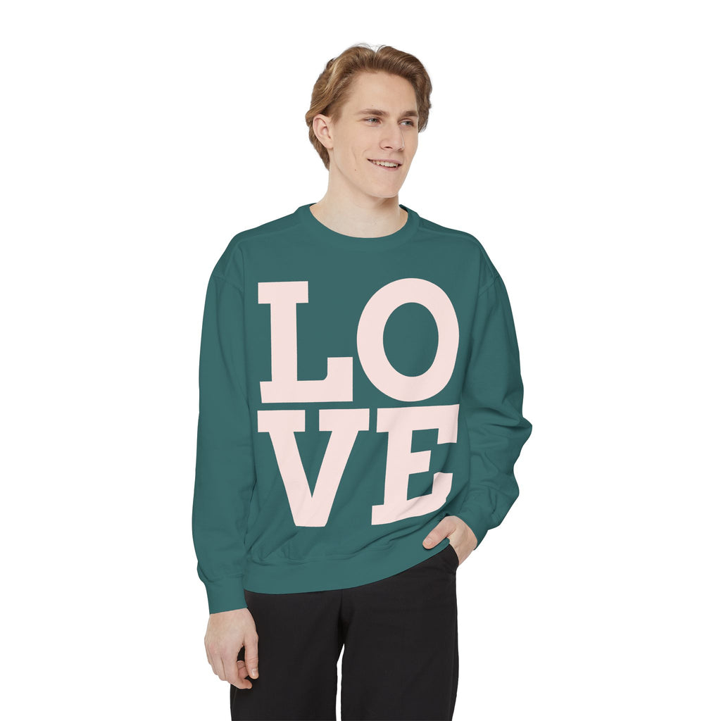 LOVE Pullover Sweatshirt — "Taken by One, Admired by Many" Romantic Crewneck