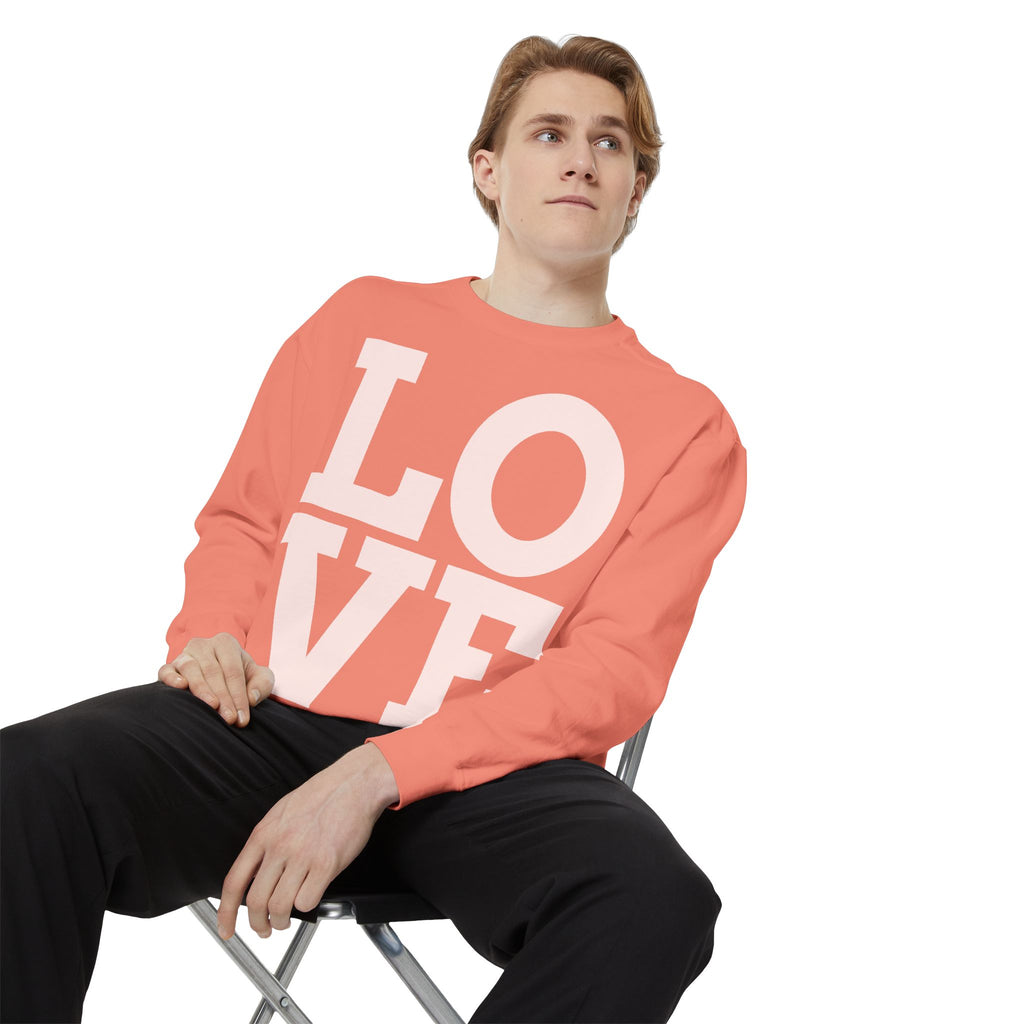 LOVE Pullover Sweatshirt — "Taken by One, Admired by Many" Romantic Crewneck