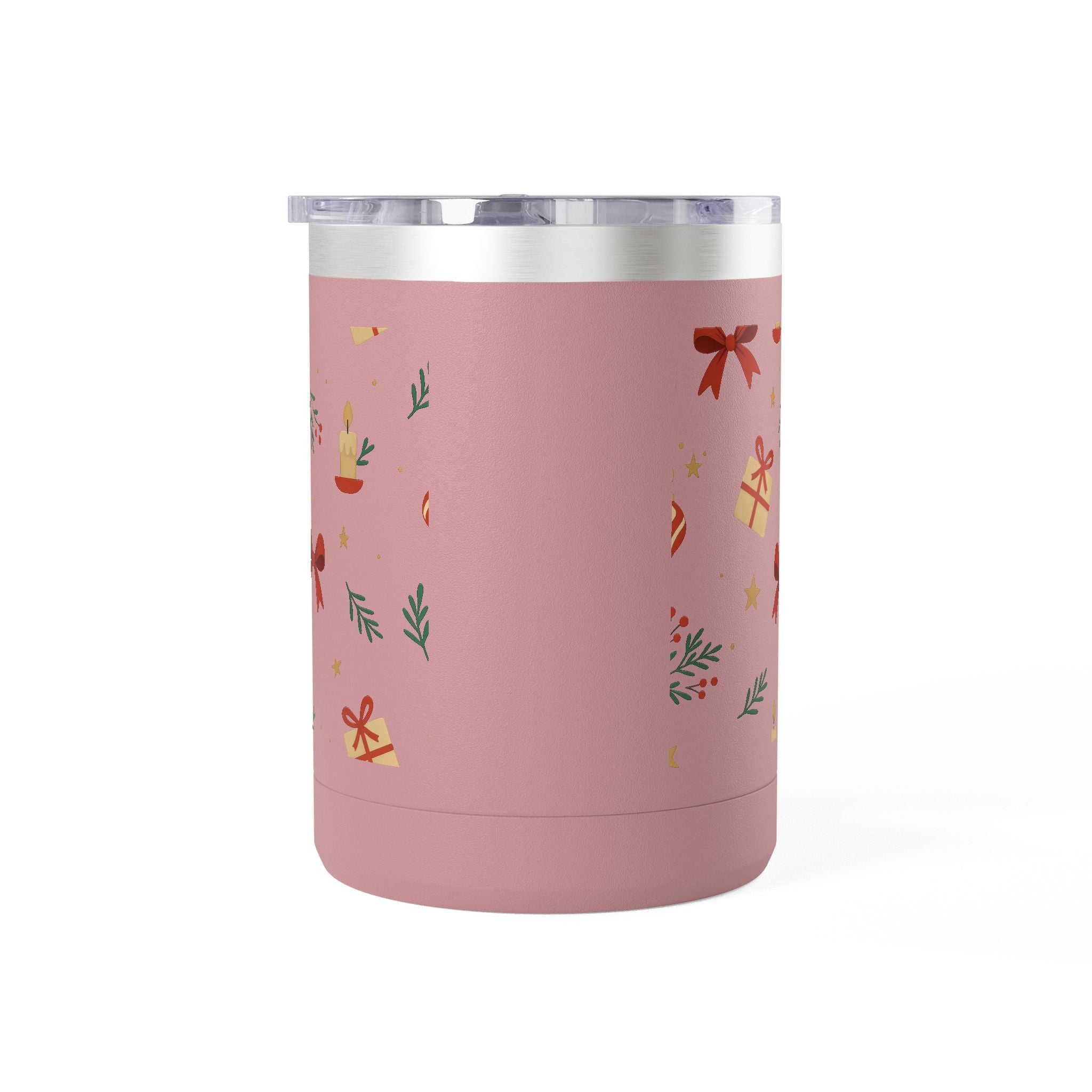 Tumbler — Holiday Gift & Candle Pattern 15oz Travel Mug
