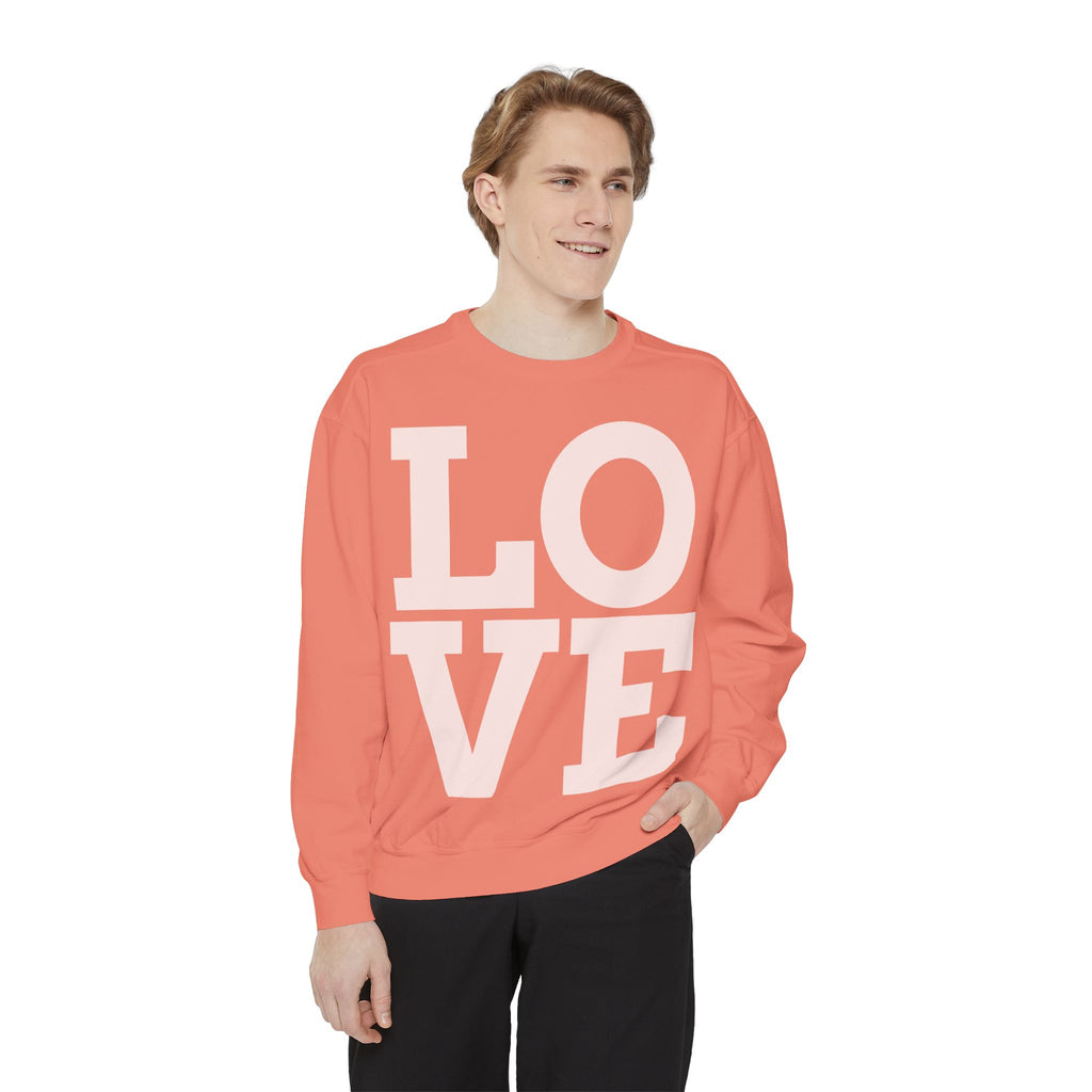 LOVE Pullover Sweatshirt — "Taken by One, Admired by Many" Romantic Crewneck