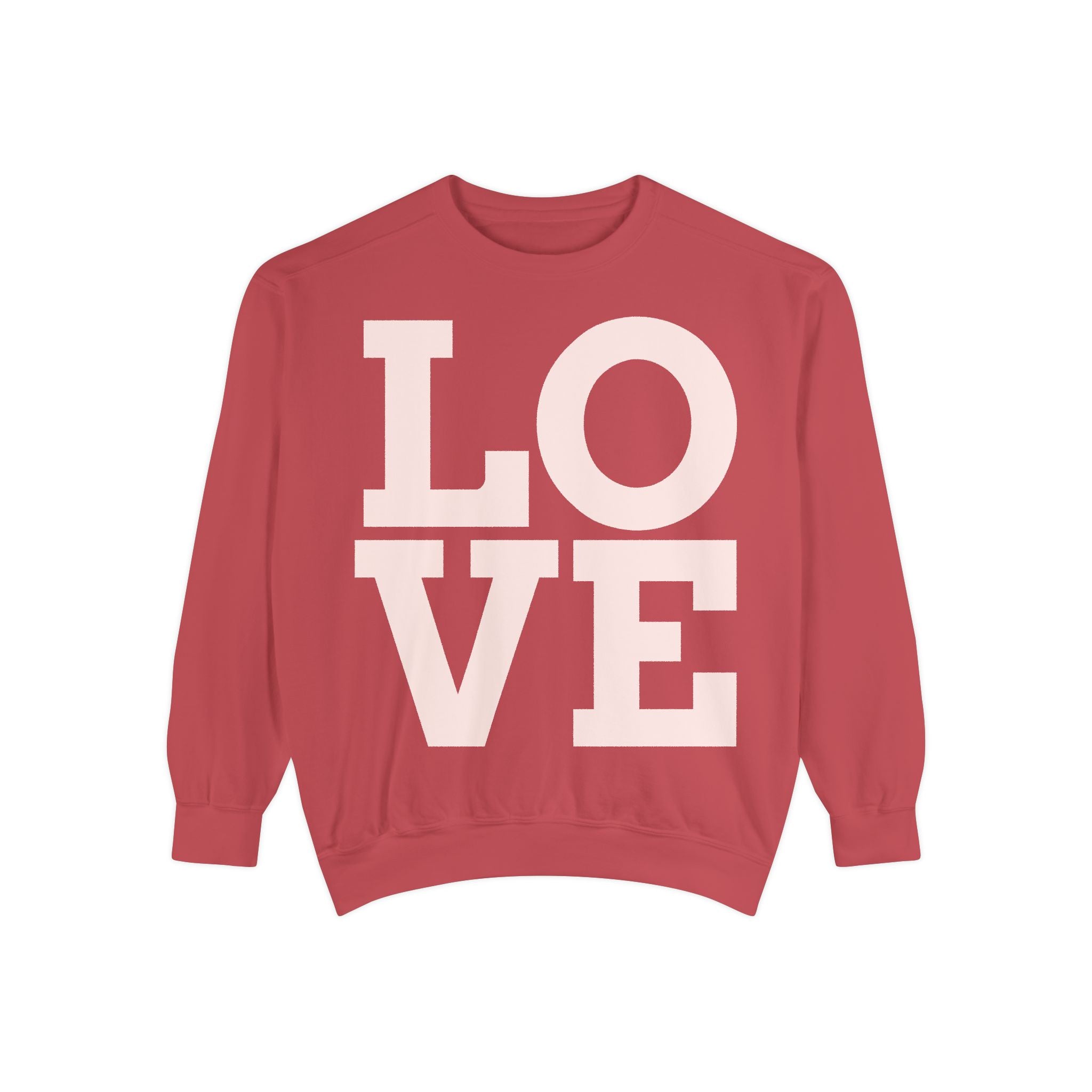 LOVE Pullover Sweatshirt — "Taken by One, Admired by Many" Romantic Crewneck